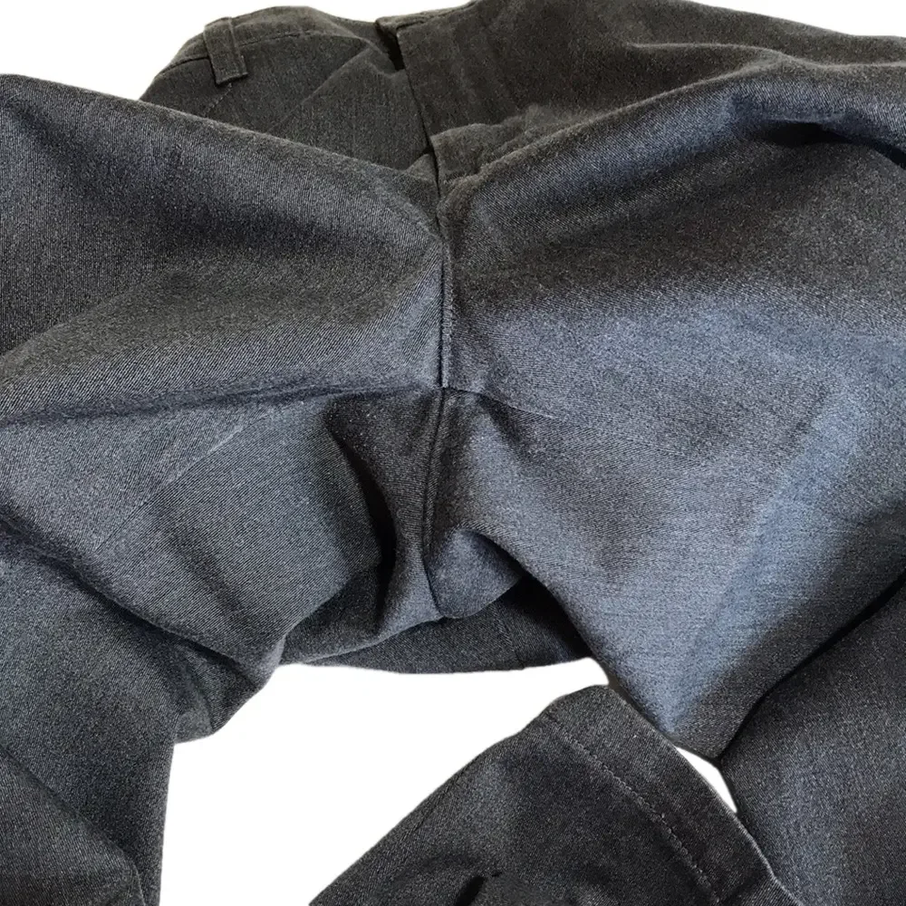 LEE—Women’s Charcoal Gray Heavy Cotton Blend Trousers—8 M